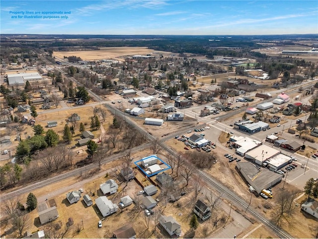 905 Lewis Ave, Cameron, WI 54822 - aerial view