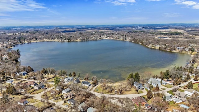 33110 Store St, Burlington, WI 53105 - aerial view featuring a residential view and a water view
