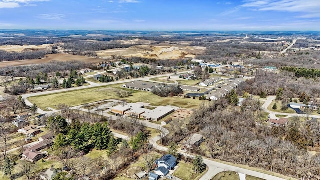 33110 Store St, Burlington, WI 53105 - drone / aerial view featuring a residential view