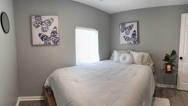33110 Store St, Burlington, WI 53105 - bedroom featuring baseboards and wood finished floors