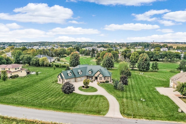 7548 Fallen Oak Dr, Verona, WI 53593 - birds eye view of property