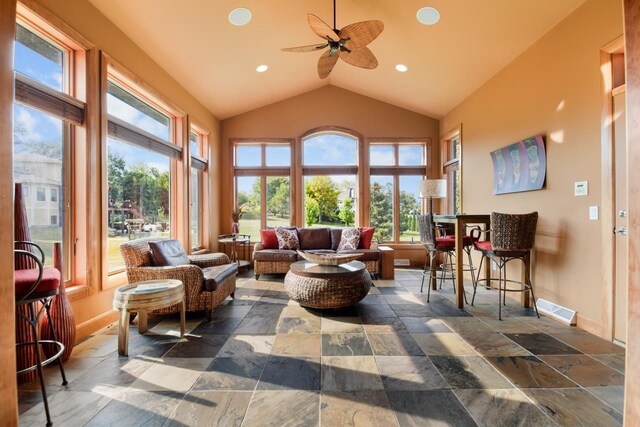 7548 Fallen Oak Dr, Verona, WI 53593 - sunroom with visible vents
