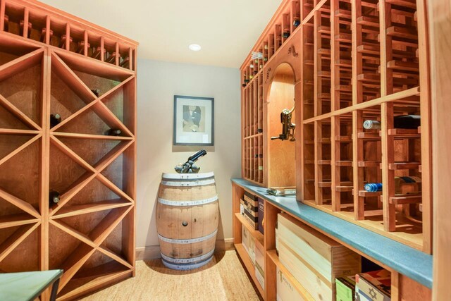 7548 Fallen Oak Dr, Verona, WI 53593 - view of wine cellar