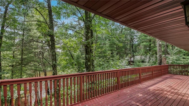 E19535 County Road Nd, Augusta, WI 54722 - view of wooden terrace
