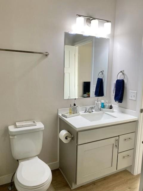 1501 N Windsor Ave Unit 205, Cottage Grove, WI 53527 - bathroom with vanity and wood finished floors