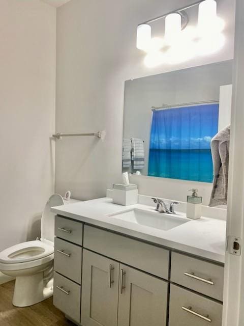 1501 N Windsor Ave Unit 205, Cottage Grove, WI 53527 - full bathroom featuring vanity and wood finished floors