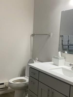 1501 N Windsor Ave Unit 205, Cottage Grove, WI 53527 - bathroom featuring vanity and a baseboard heating unit