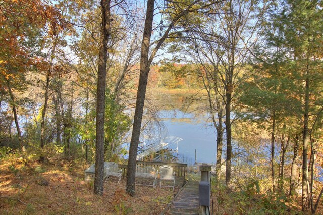 N16180 Deerfield Dr, Nekoosa, WI 54457 - view of water feature