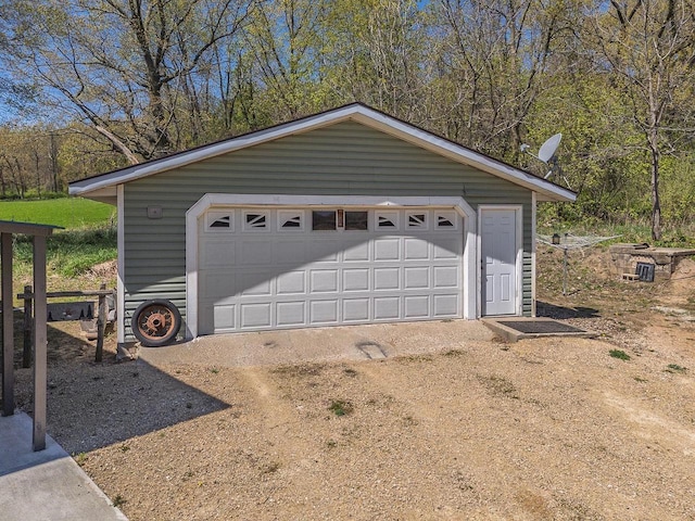 N9805 County Road Aa, Portage, WI 53901 - view of detached garage
