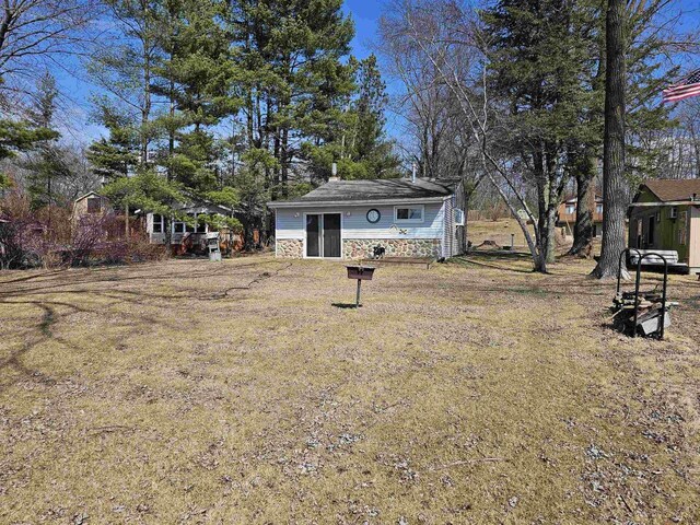 N2709 Lakeshore Dr, Montello, WI 53949 - view of yard