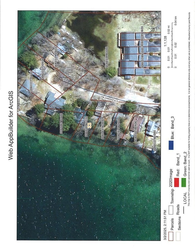W13573 S Pleasant Rd, Westfield, WI 53964 - aerial overview of property's location