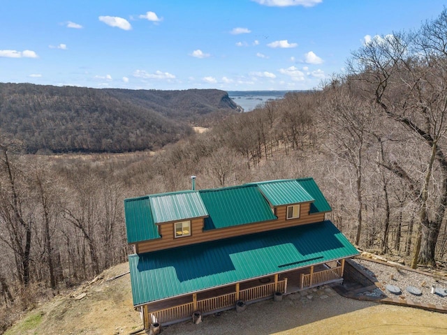 9614 Mississippi Ln, Bagley, WI 53801 - exterior space with a view of trees