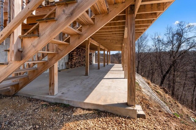 9614 Mississippi Ln, Bagley, WI 53801 - view of patio / terrace