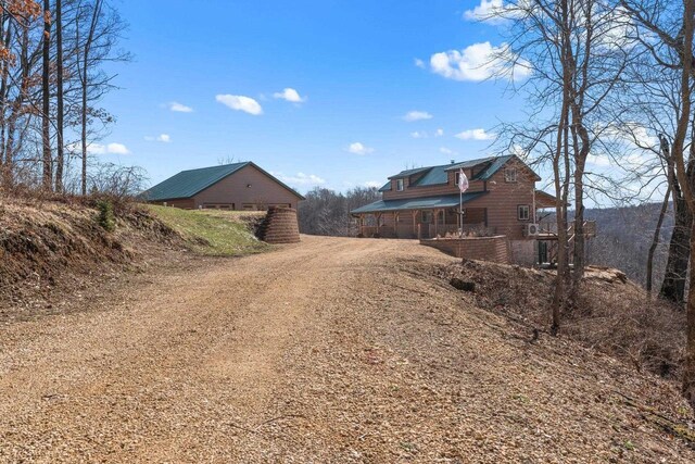 9614 Mississippi Ln, Bagley, WI 53801 - view of road featuring driveway