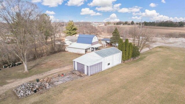 N6741 S Center Rd, Beaver Dam, WI 53916 - aerial view