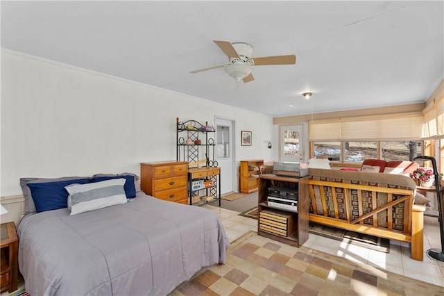 7822 Blue Valley Dr, Eau Claire, WI 54703 - bedroom featuring multiple windows and crown molding