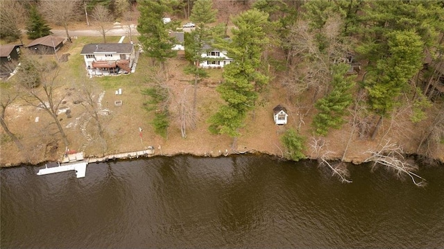 E5512 784th Ave, Menomonie, WI 54751 - aerial view with a water view