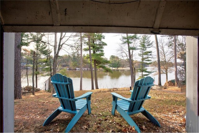 E5512 784th Ave, Menomonie, WI 54751 - exterior space with a water view