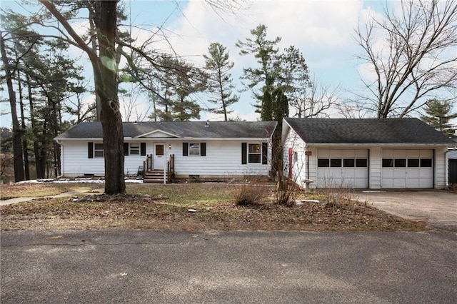 E5512 784th Ave, Menomonie, WI 54751 - single story home featuring a garage and aphalt driveway