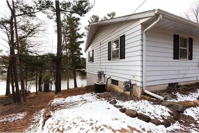 E5512 784th Ave, Menomonie, WI 54751 - view of snow covered exterior