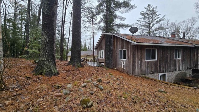 84195 State Highway 13, Bayfield, WI 54814 - view of side of property with a chimney