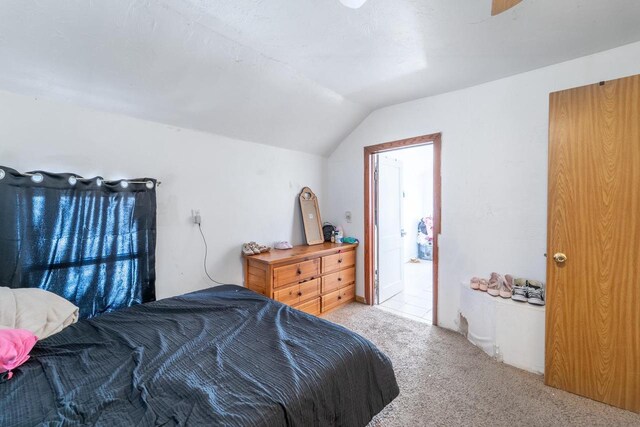 430 N 2nd Ave, Wausau, WI 54401 - bedroom featuring light colored carpet and lofted ceiling