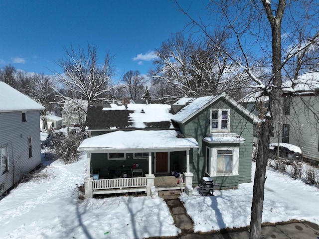 516 Hamilton St, Wausau, WI 54403 - view of front of property with covered porch