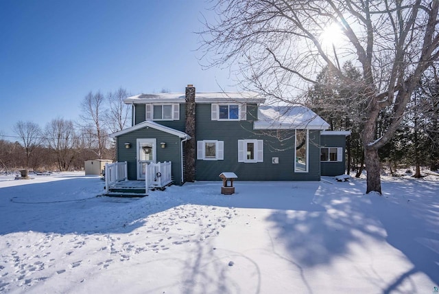 4463 E Singkofer, Superior, WI 54880 - traditional-style house featuring a chimney