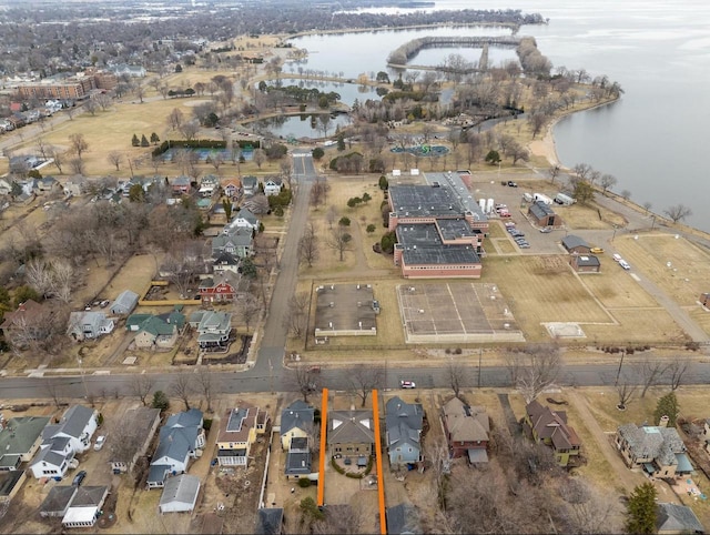 1337 Washington Ave, Oshkosh, WI 54901 - birds eye view of property featuring a water view
