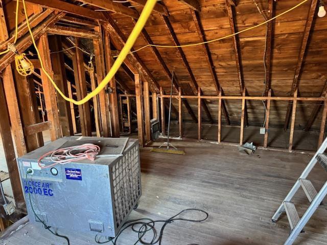 4273 W Beltline Hwy, Madison, WI 53711 - view of unfinished attic