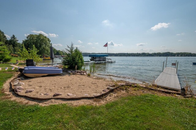 3720 County Highway Nn, West Bend, WI 53095 - dock area with a water view