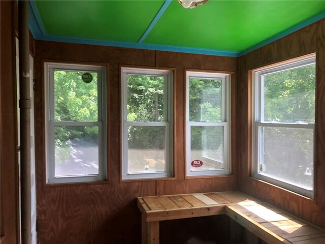 609 S Dewey St, Eau Claire, WI 54701 - view of unfurnished sunroom