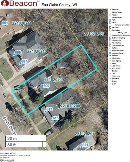 609 S Dewey St, Eau Claire, WI 54701 - map