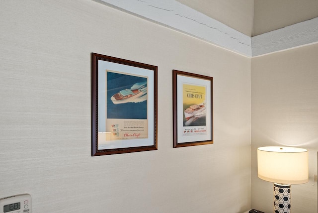 view of room details