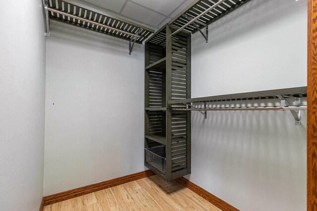 2346 Hickory Ln, Oshkosh, WI 54901 - spacious closet featuring wood finished floors