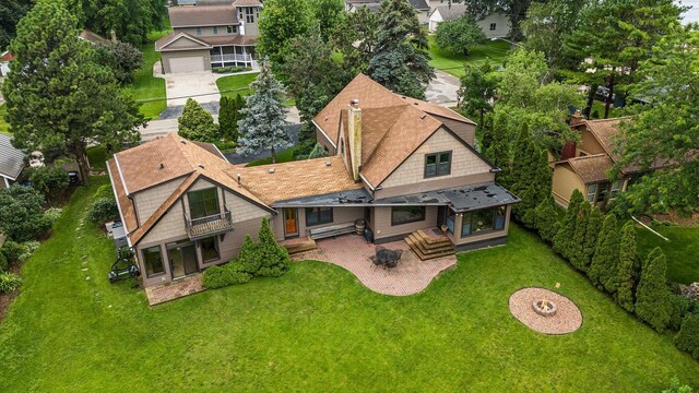 2346 Hickory Ln, Oshkosh, WI 54901 - drone / aerial view