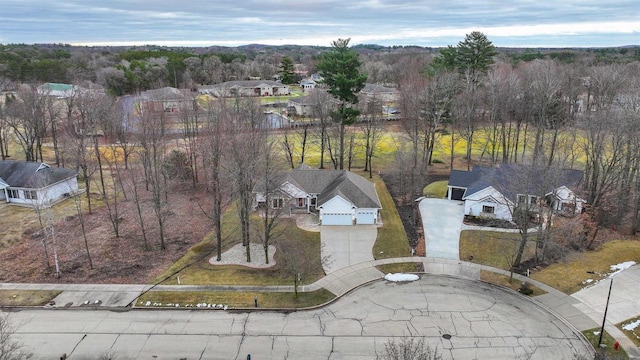 1579 Foxfire Ct, Waupaca, WI 54981 - aerial view featuring a residential view
