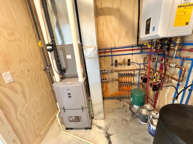 utilities featuring water heater