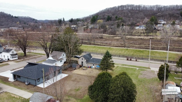 drone / aerial view