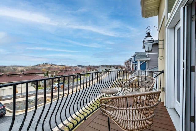6679 S Chickahauk Trl, Middleton, WI 53562 - balcony with a residential view