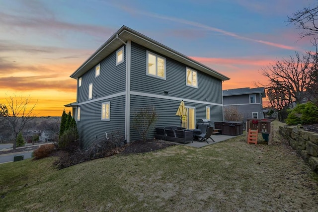 6679 S Chickahauk Trl, Middleton, WI 53562 - back of house with a yard and a patio