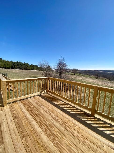 1690 Kestrel Ln, Blue Mounds, WI 53517 - view of deck