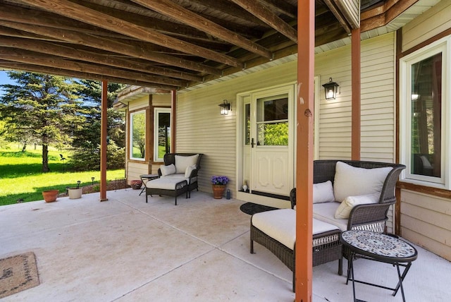1690 Kestrel Ln, Blue Mounds, WI 53517 - view of patio