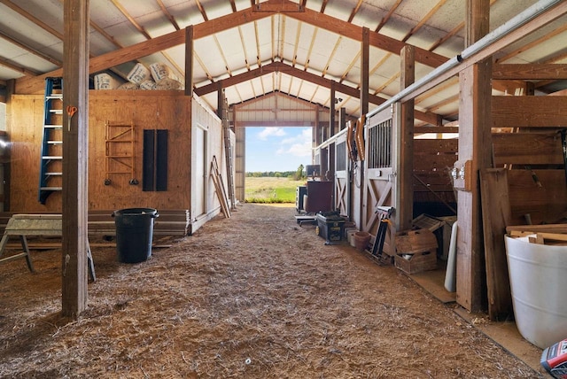 1690 Kestrel Ln, Blue Mounds, WI 53517 - view of horse barn