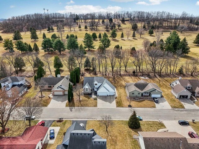 119 Vilas Hibbard Pkwy, Lodi, WI 53555 - drone / aerial view with a residential view