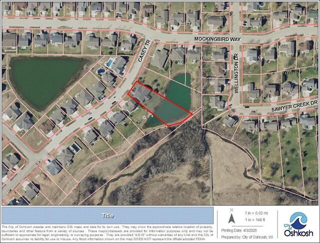 3265 Casey Trl, Oshkosh, WI 54904 - map