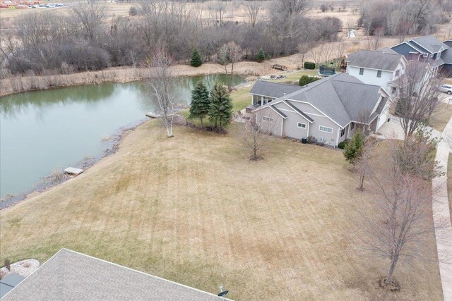 3265 Casey Trl, Oshkosh, WI 54904 - bird's eye view with a water view