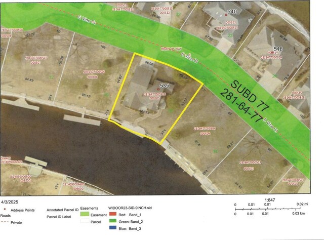 535 E Vine Ct, Sturgeon Bay, WI 54235 - map location