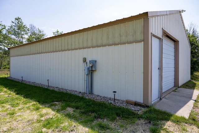 N9656 19th Ave, Necedah, WI 54646 - view of side of property with an outbuilding
