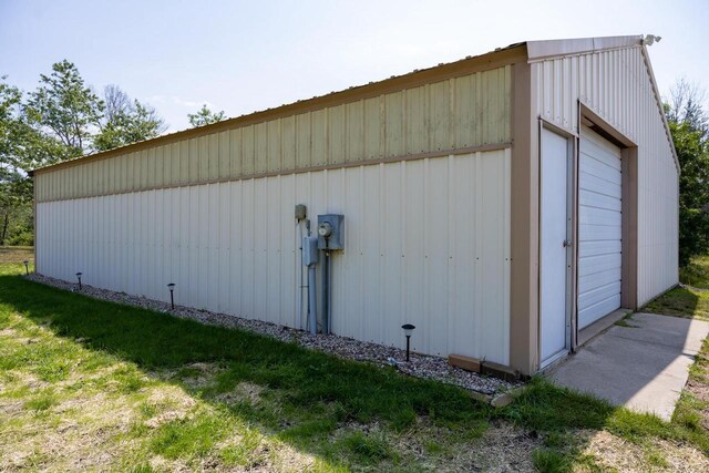 N9656 19th Ave, Necedah, WI 54646 - view of side of property with an outbuilding